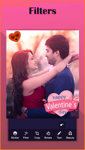 Valentine's day Video Maker Photo Effect wid Music screenshot