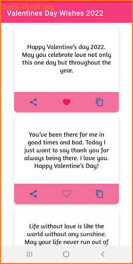 Valentines Day Wishes 2022 screenshot