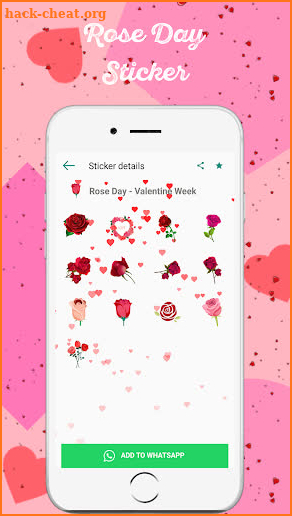 Valentine's Stickers For Whatsapp - WAStickers screenshot