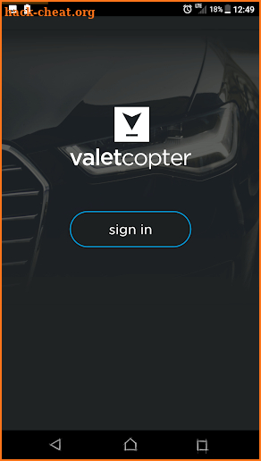 ValetCopter Driver screenshot