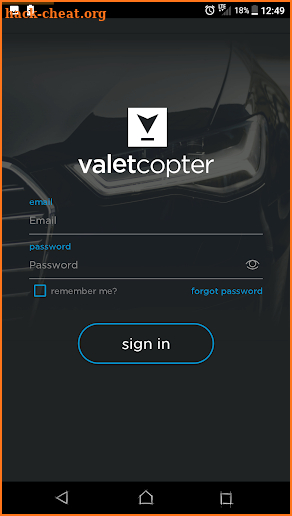 ValetCopter Driver screenshot
