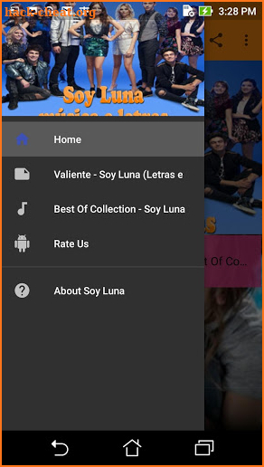Valiente {} Soy Luna {} Musica e Letras screenshot