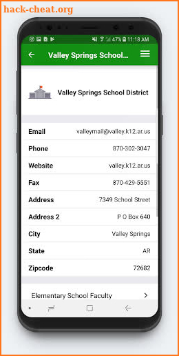 Valley Springs School screenshot