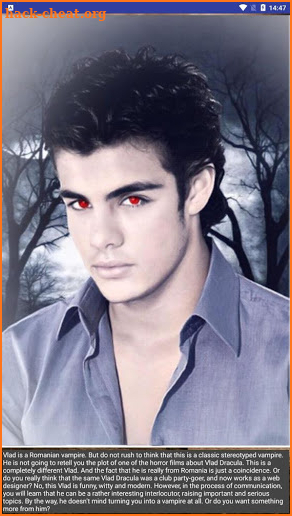 Vampire Boyfriend Chat screenshot
