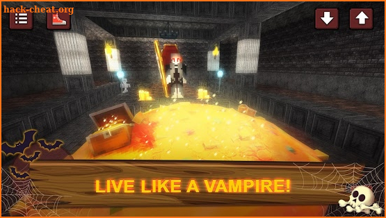Vampire Craft: Dead Soul of Night. Crafting Games screenshot