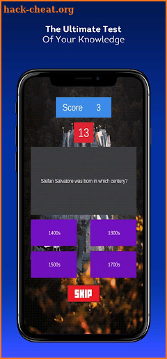 Vampire Diaries Trivia Quiz screenshot