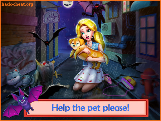 Vampire Love1-Vampire Girl Rescue Pets screenshot