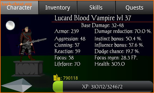 Vampire's Fall screenshot