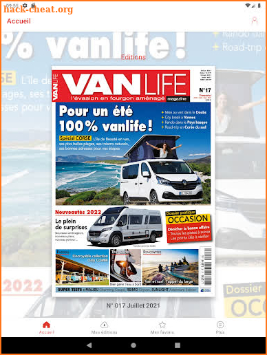 Van Life Magazine screenshot