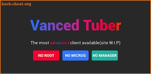 Vanced Tuber - Advanced Video Tube and Block ADs screenshot