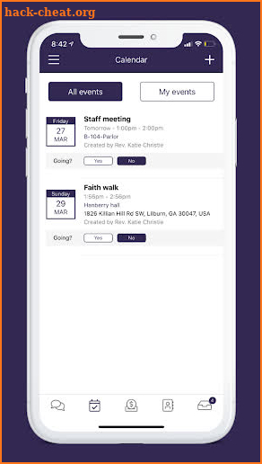 Vanco Mobile Faith Engagement screenshot
