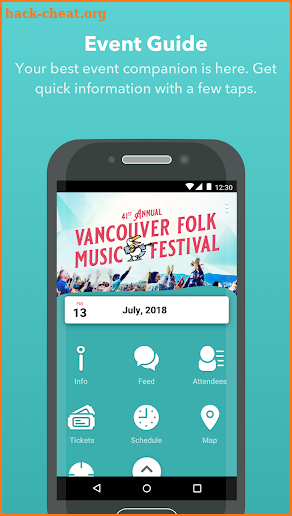 Vancouver Folk Music Festival screenshot