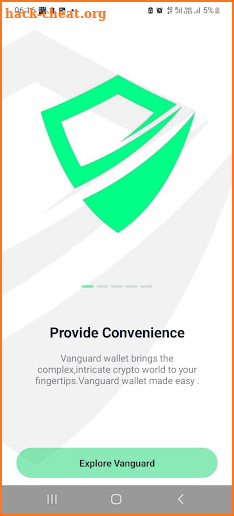 Vanguard Wallet screenshot