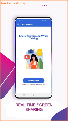 Vani Meetings - Share Screen While Talking screenshot