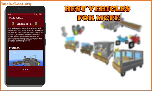 Vanilla Vehicles for MCPE screenshot