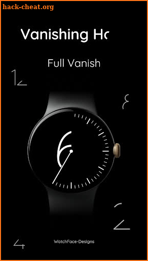 Vanishing Hour - Watch Face screenshot