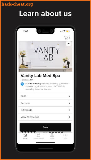 Vanity Lab Med Spa screenshot