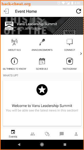 Vans Leadership Summit screenshot