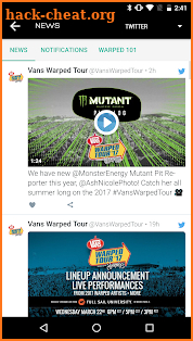 Vans Warped Tour Official App screenshot