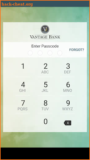 Vantage Bank Anywhere screenshot