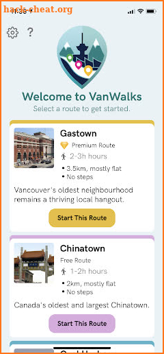 VanWalks - Walking Tours screenshot