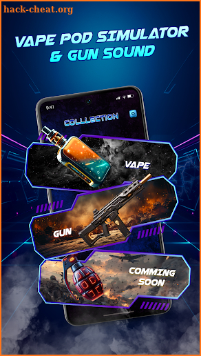 Vape Pod Simulator & Gun Sound screenshot