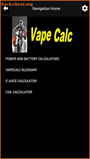 VapeCalc: Vaporizer Tools screenshot