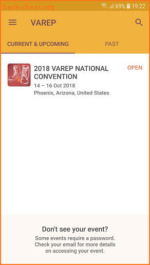 VAREP National Convention screenshot