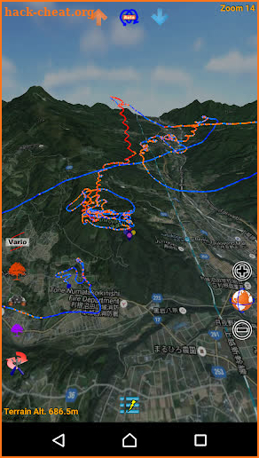 Variometer-Sky Land Tracker screenshot