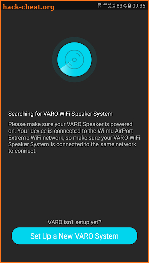 VARO WiFi System Controller screenshot