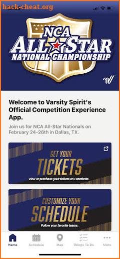 Varsity Spirit Events screenshot