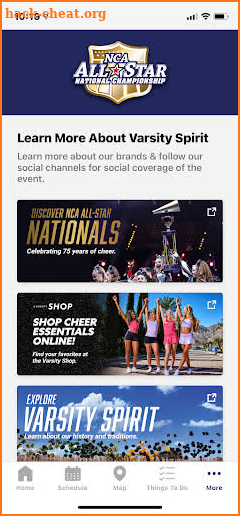 Varsity Spirit Events screenshot