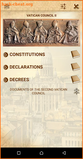 Vatican Council II screenshot