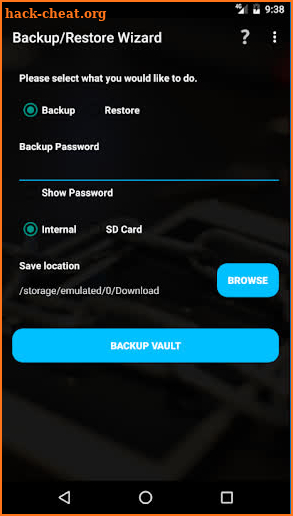 Vaultage Password Manager screenshot