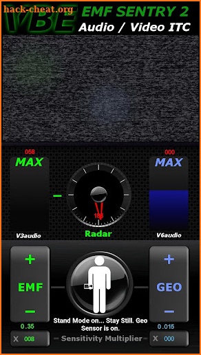VBE EMF Ghost tracker SENTRY 2 screenshot
