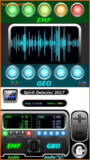 VBE ITC X1 K2+GEO Ghost Hunting Application screenshot