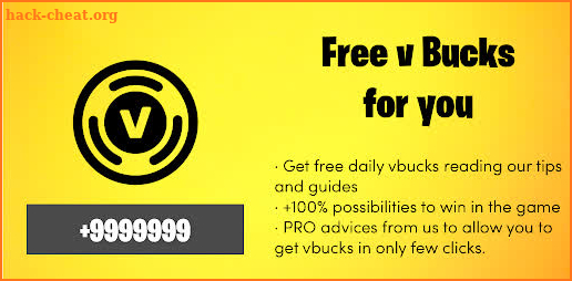 vBucks4free - Free Vbucks tips screenshot