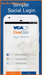 VCA CareClub screenshot