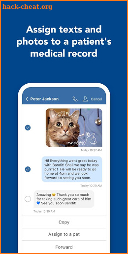 VCA Messenger screenshot