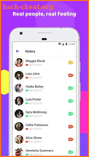 Vcall – Live stream video chat with new friends screenshot