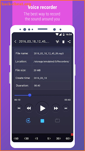 VCloud: Voice Recorder screenshot