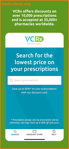 VCRx: Pharmacy Discounts screenshot