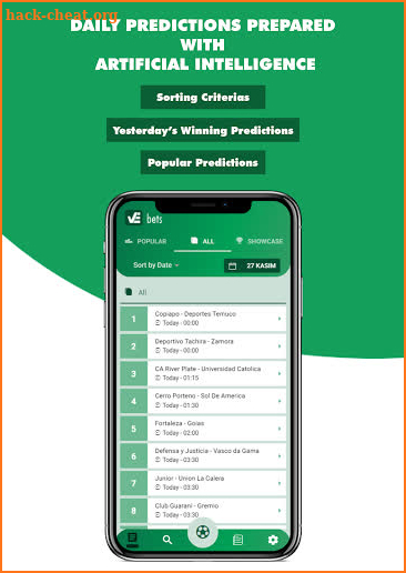 VEBets | Betting Tips | Daily Predictions with AI screenshot