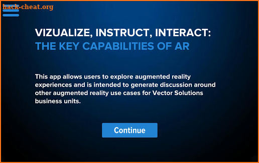 Vector Solutions Augmented Reality screenshot