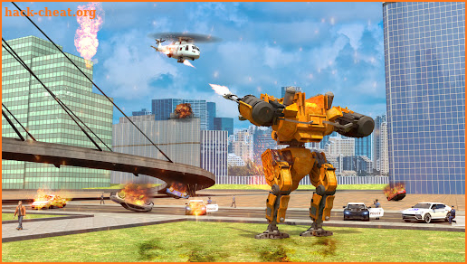 Vector War Robots Destruction screenshot