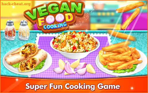 Vegan Food Cooking Game - Go Vegan screenshot