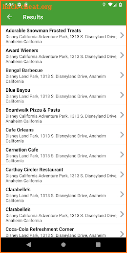 Vegan Food Finder screenshot