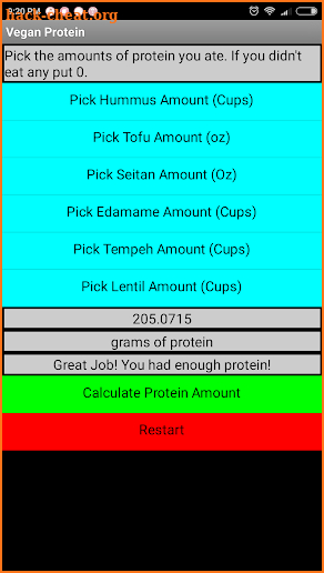 Vegan Protein screenshot