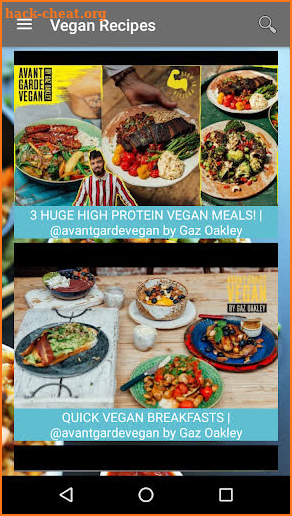 Vegan Recipes – Taste of home Recipes app screenshot