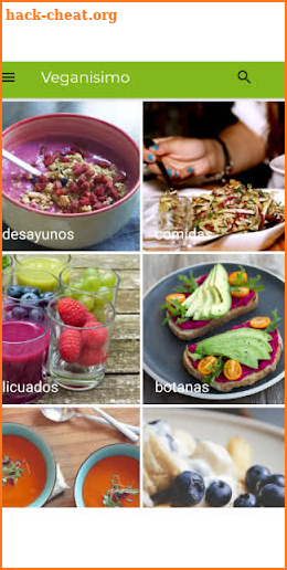 Veganisimo - Recetas Veganas y Vegetarianas screenshot